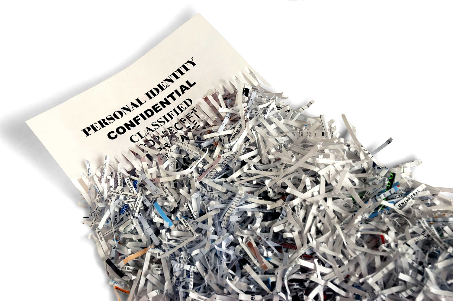 Certified Document Shredding